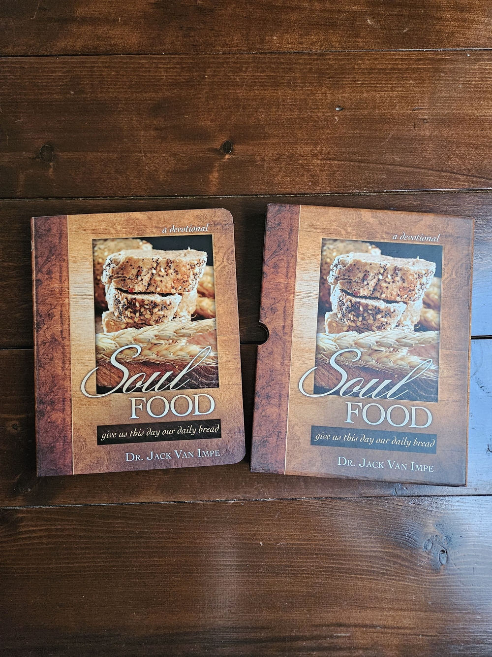A Devotional: Soul Food by Dr. Jack Van Impe Paperback in Hardcover Slipcase